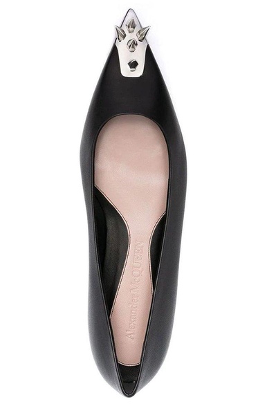 Alexander McQueen Spike Stud Ballerina Flats