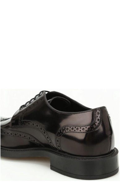 Tod's Perforated Detail Lace-Up Shoes