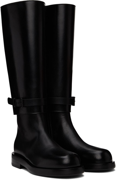 Black Ted Riding Boots