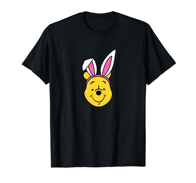 Amazon Essentials Disney Winnie the Pooh Spring Easter Bunny Ears T-Shirt