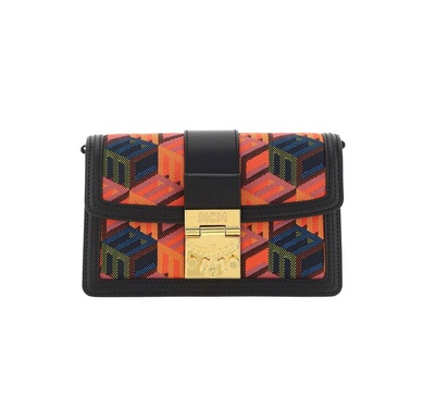 MCM Logo Detailed Mini Crossbody Bag