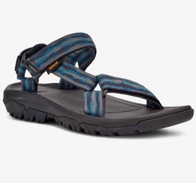 men's hurricane xlt2 foggy mountain sandal in navy / grey