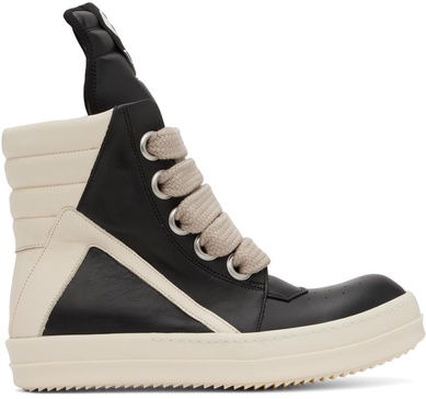 SSENSE Exclusive Black KEMBRA PFAHLER Edition Geobasket Sneakers