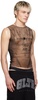 Brown Shayne Oliver Edition 'GS Sport' Tank Top