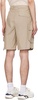 Beige Mount Shorts