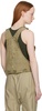 Khaki Damon Denim Tank Top