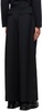 Black Pleated Trousers