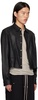 Black Porterville Alice Strobe Leather Jacket