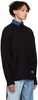 Black Fluic Sweater