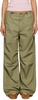 Khaki Parachute Trousers