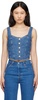 Indigo Alani Denim Tank Top