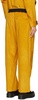 Yellow Wide-Leg Lounge Pants