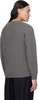 Gray Cable 5G Crewneck Sweater