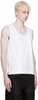 pearl-necklace cotton tank top