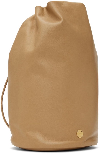 Beige Sporty Pouch