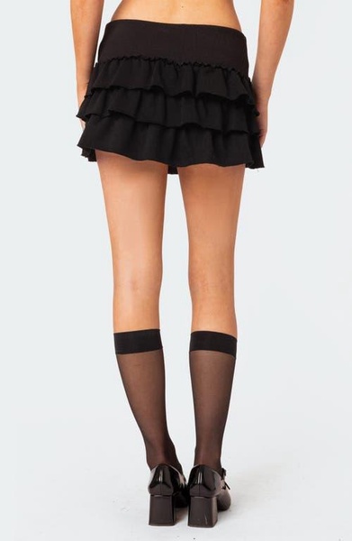 Women's Martina Ruffle Terry Mini Skirt