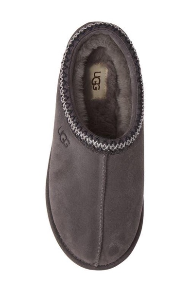 Tasman shearling-lined suede slippers