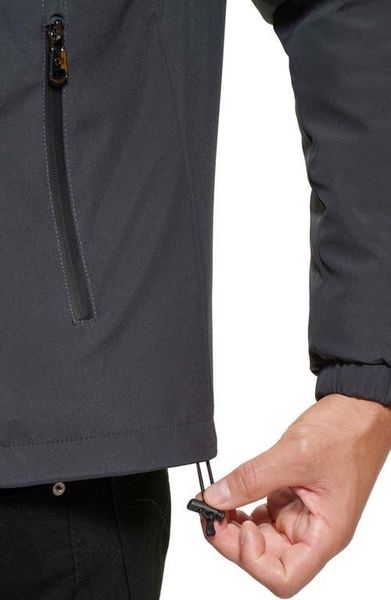 Men's Infinite Stretch Water-Resistant Hooded Jacket