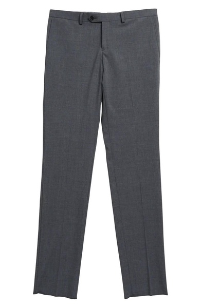 boys dress pants in mid grey