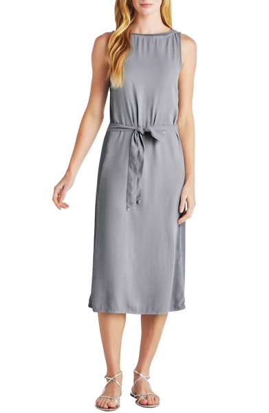 tommie dress in grey mist