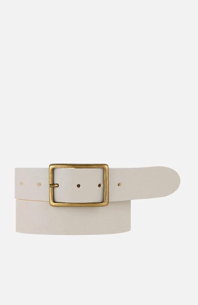 women's may belt in beige