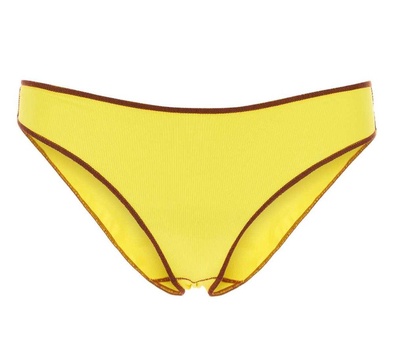 Baserange Vein Ribbed Bikini Briefs