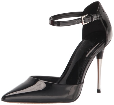 DKNY Women's Evening Veata-Slingback Pu Heeled Sandal