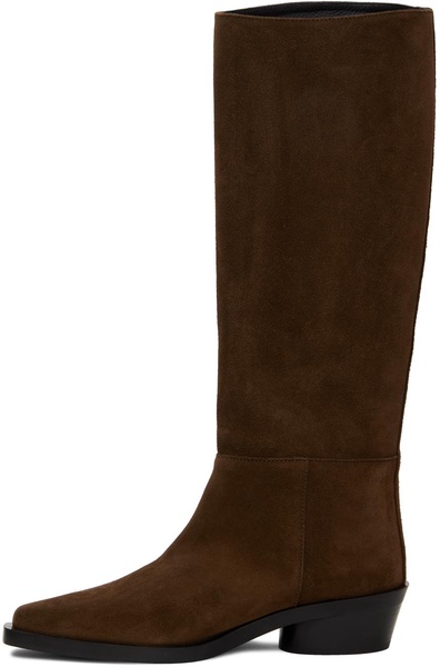 Brown Bronco Tall Boots