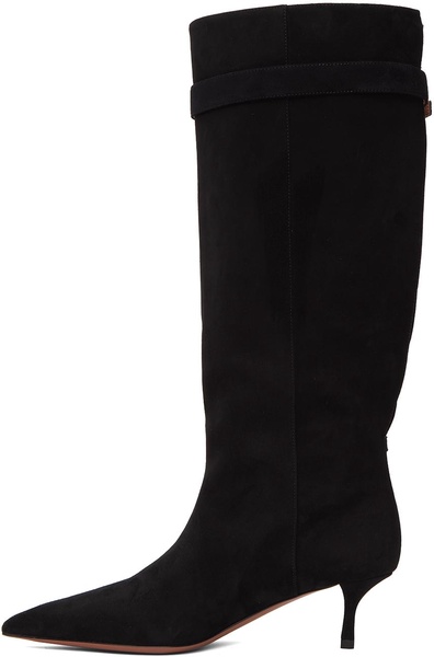 Black Vented Boots