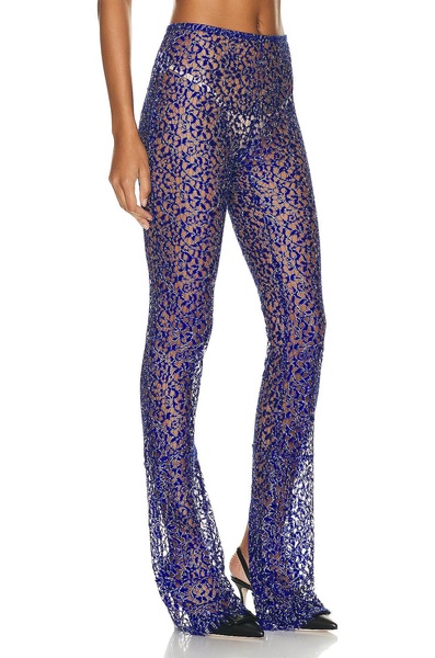 Lace Flared Trousers