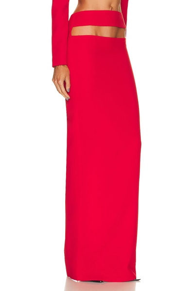 Cutout Long Pencil Skirt