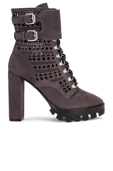 Perforated Military Boots