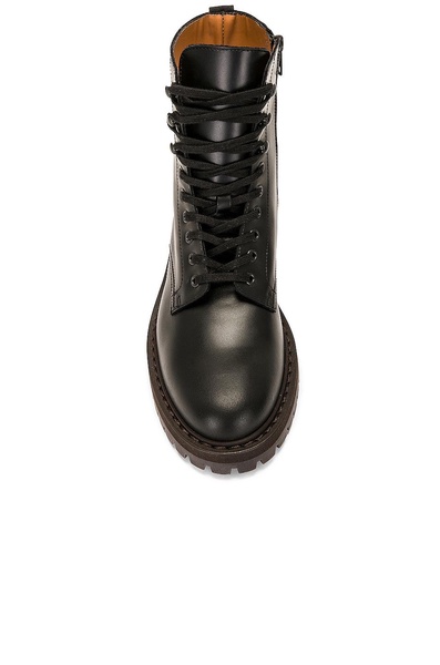 Leather Winter Combat Boots