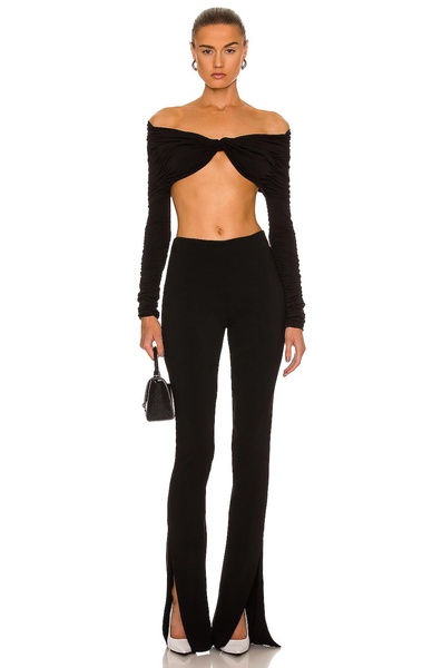 Slit Ankle Flare Pant