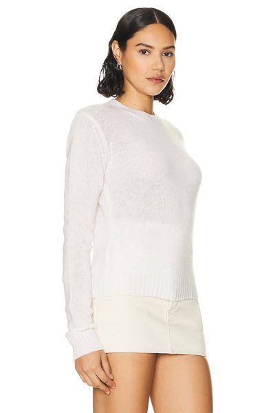 Long Sleeve Cashmere Crew Neck Sweater