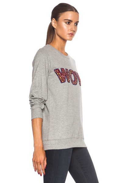 Wow Sequin Anna Cotton Sweatshirt