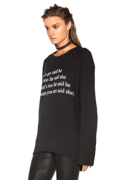 Poem Sweatshirt