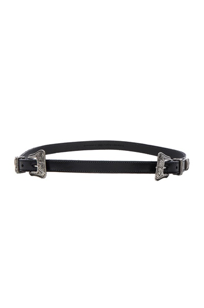 Double Buckle Western Belt