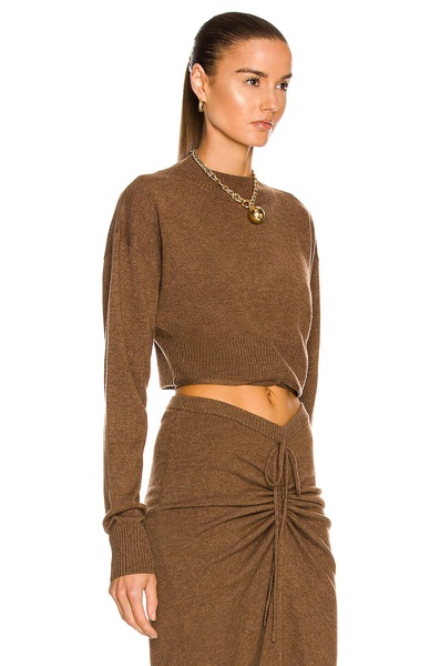 Crop Tie Sweater