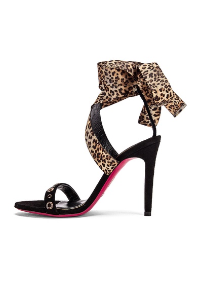 Leopard Ribbon Heels