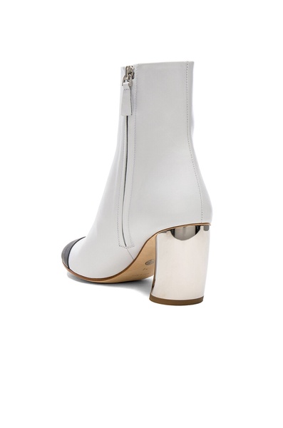 Silver Heel Boots