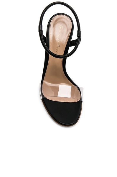 Leather & Plexi Hanne Sandals