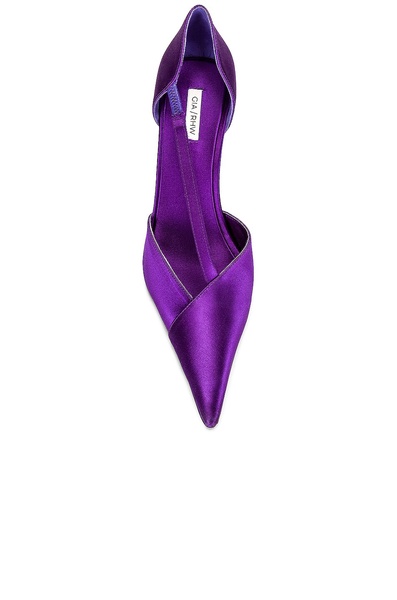 x RHW Satin Evening D'orsay Pump