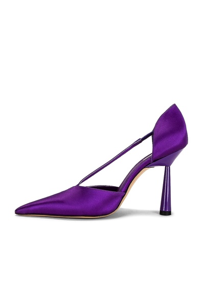 x RHW Satin Evening D'orsay Pump