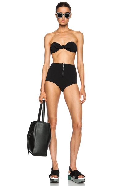 Poppy Zip High Waisted Bikini