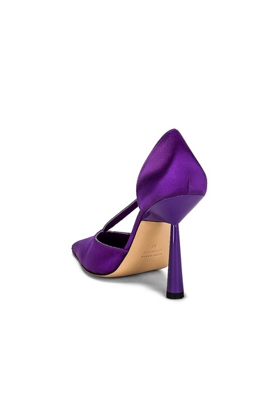 x RHW Satin Evening D'orsay Pump