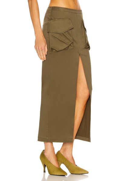 Cargo Midi Skirt