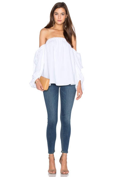 off shoulder shirt