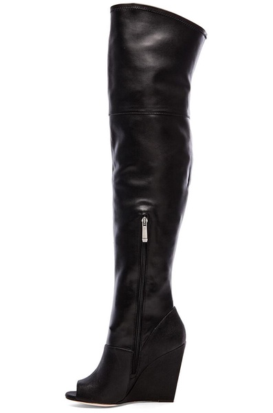 Gian Open Toe Over The Knee Boots