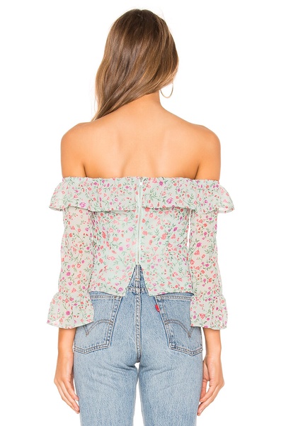 FARREN off-the-shoulder top